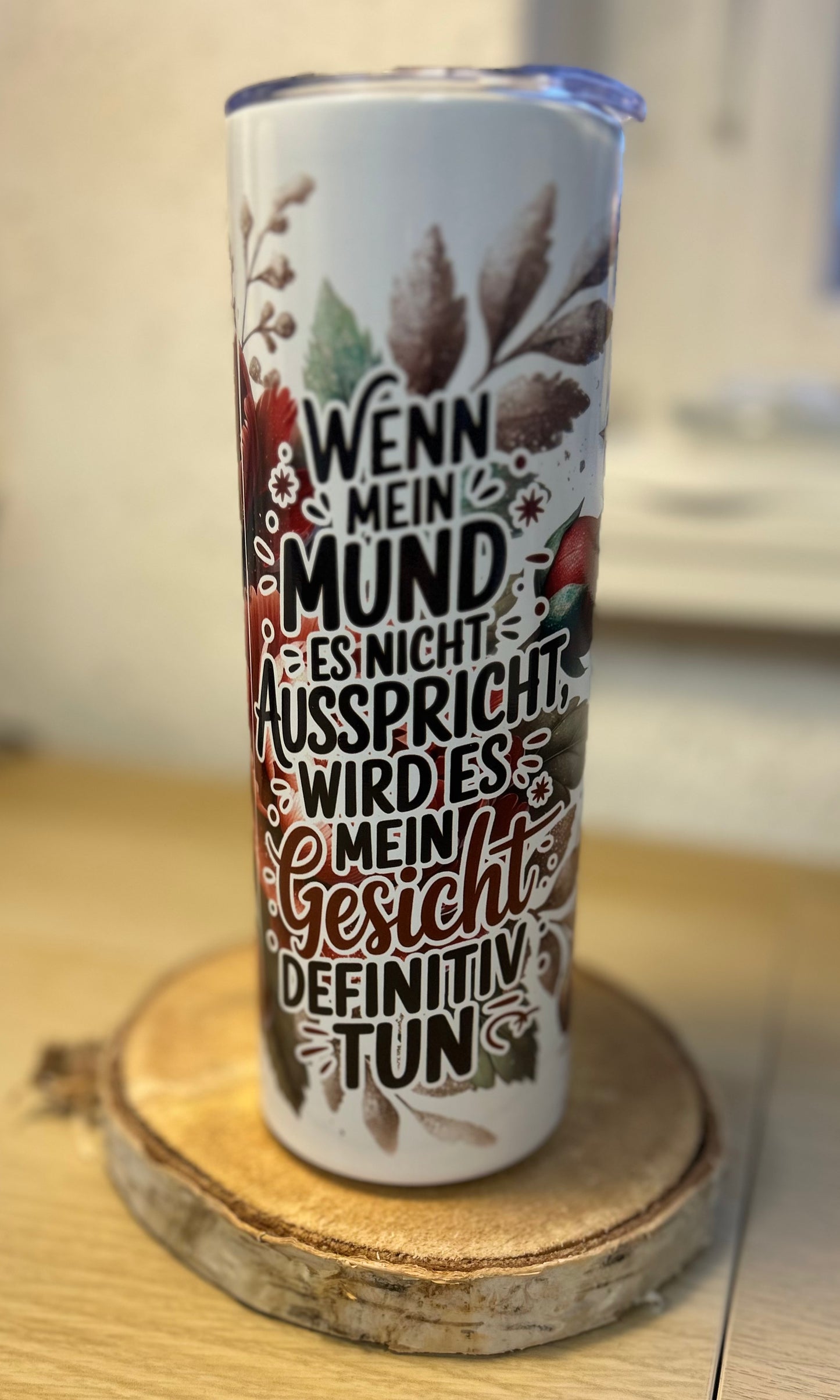 Thermokaffeebecher böses Mädchen