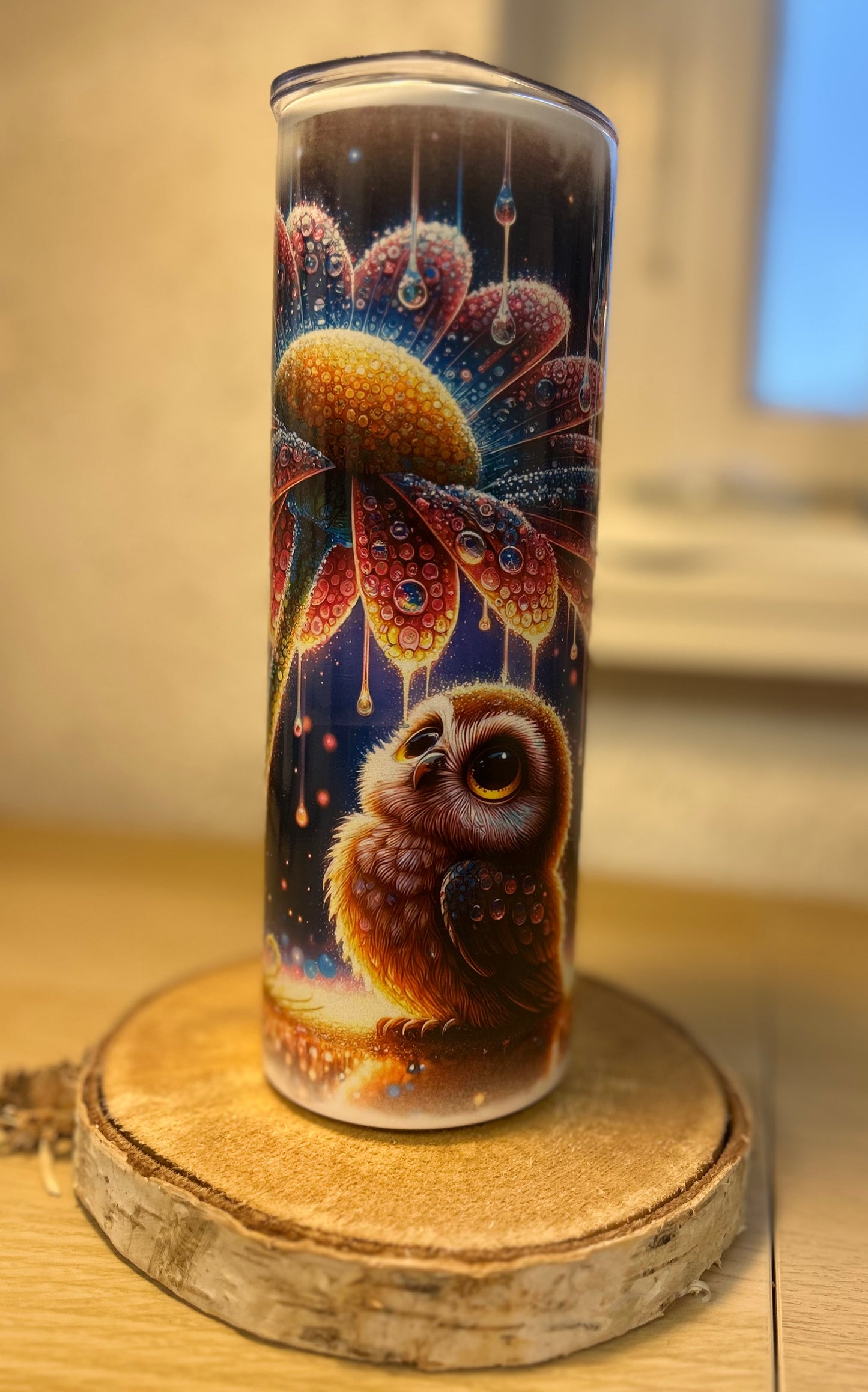 Thermokaffeebecher Eule