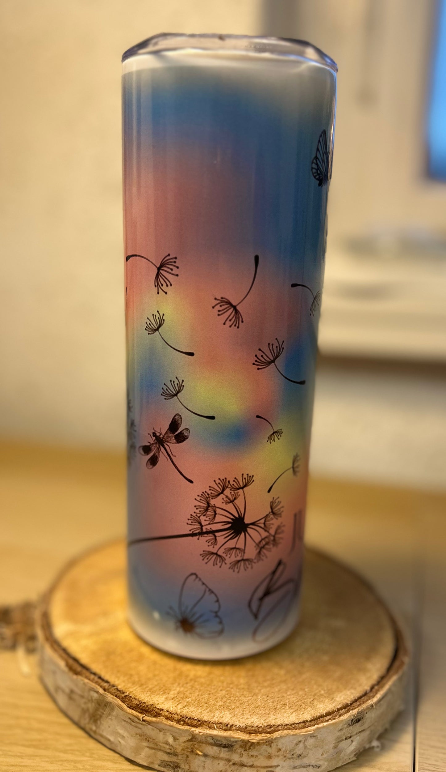 Thermokaffeebecher Pusteblume