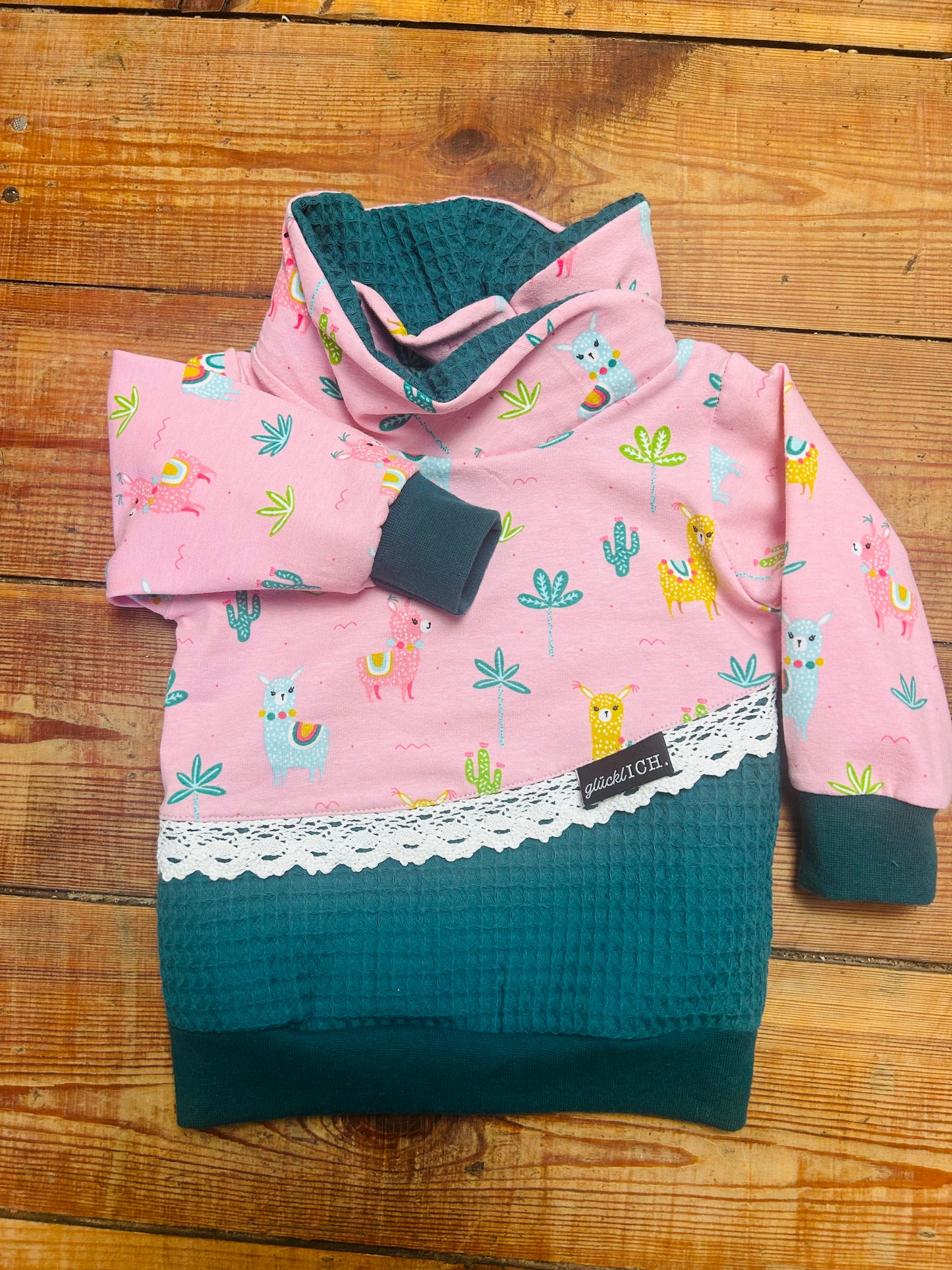 Hoodie mit Stehkragen 74