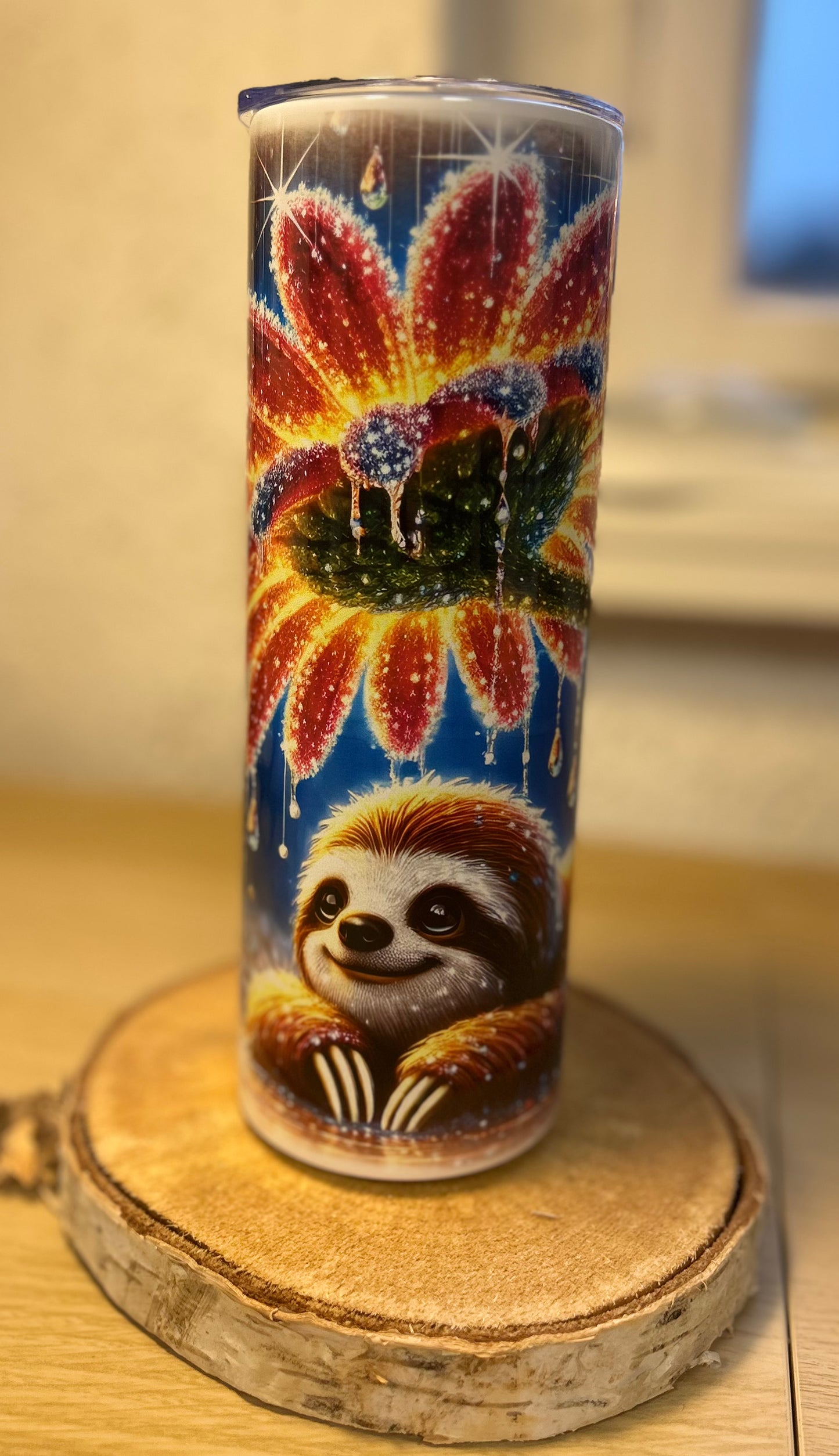 Thermokaffeebecher Faultier