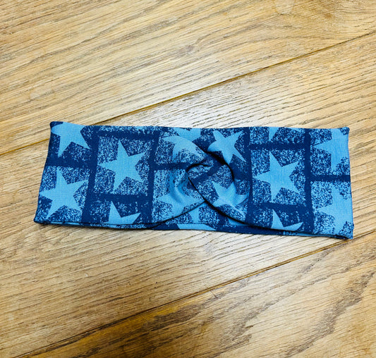 Stirnband Sterne  KU: 49/50 cm