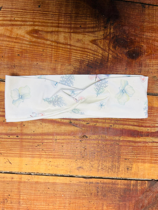 Stirnband Aquarell Schmetterlinge KU: 45/46 cm
