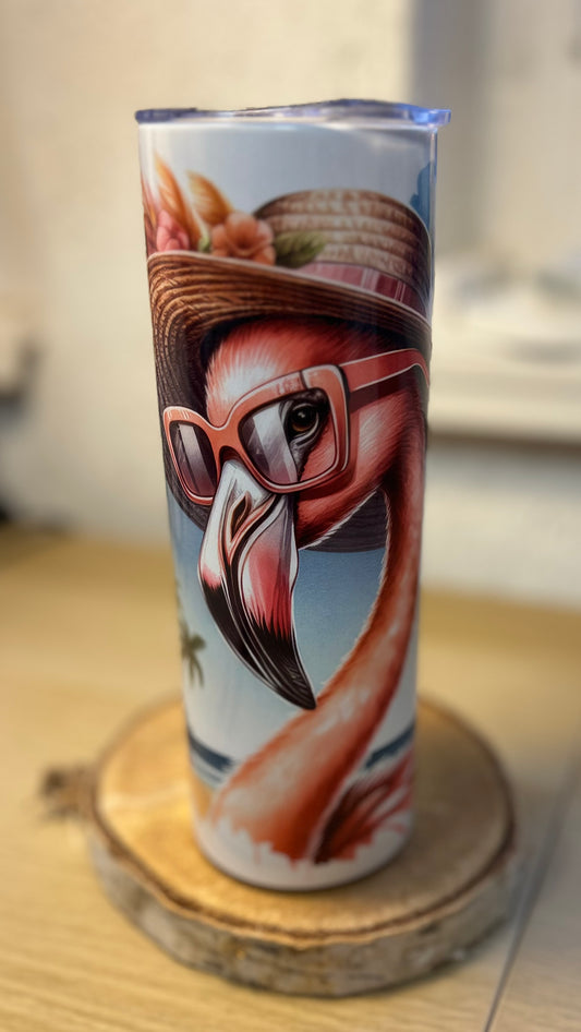 Thermokaffeebecher Flamingo